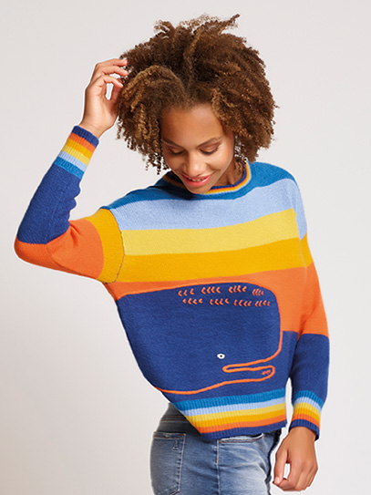 Sweater „Whale“