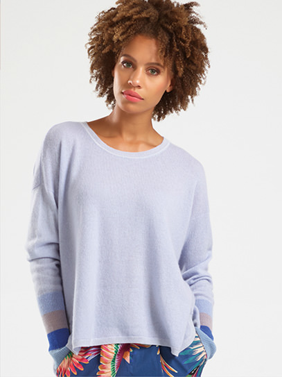 Sweater „Bluna Stripy Wrists“ 