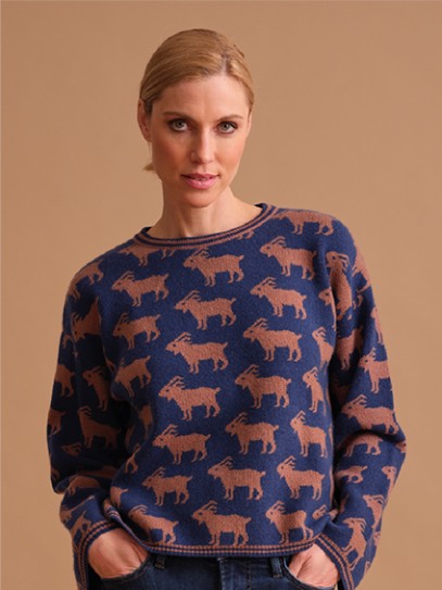 Sweater „Brigitte Goat“ Jacquard