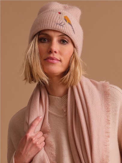 Cardigan „Cloud“; Shawl „Deep Forest“ Mushrooms