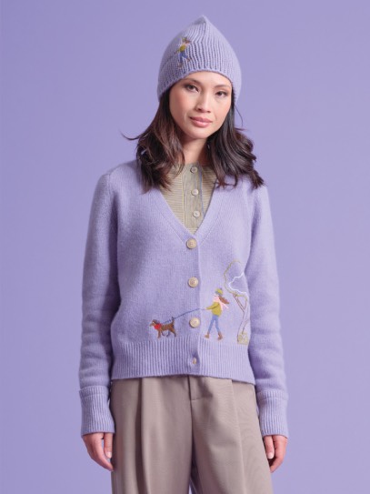 Cardigan &bdquo;Gwin Dogwoman&ldquo;;Hat &bdquo;Pauli Dogwoman&ldquo;
