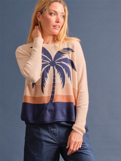 Sweater &bdquo;Bluna&ldquo; Palm