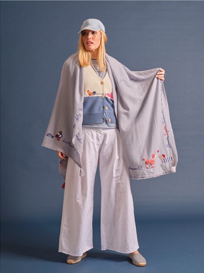 Cardigan &bdquo;Gwin&ldquo; Citroen; Shirt &bdquo;Nunu&ldquo; Stripes;Plaid &bdquo;Holiday&ldquo; France