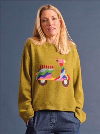 Sweater &bdquo;Brigitte&ldquo; Vespa
